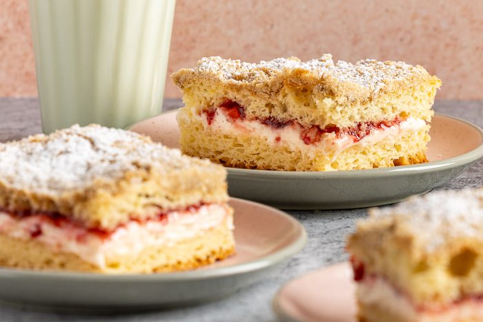 Taste of Home Swedish Flop Cake photo of the finished recipe.