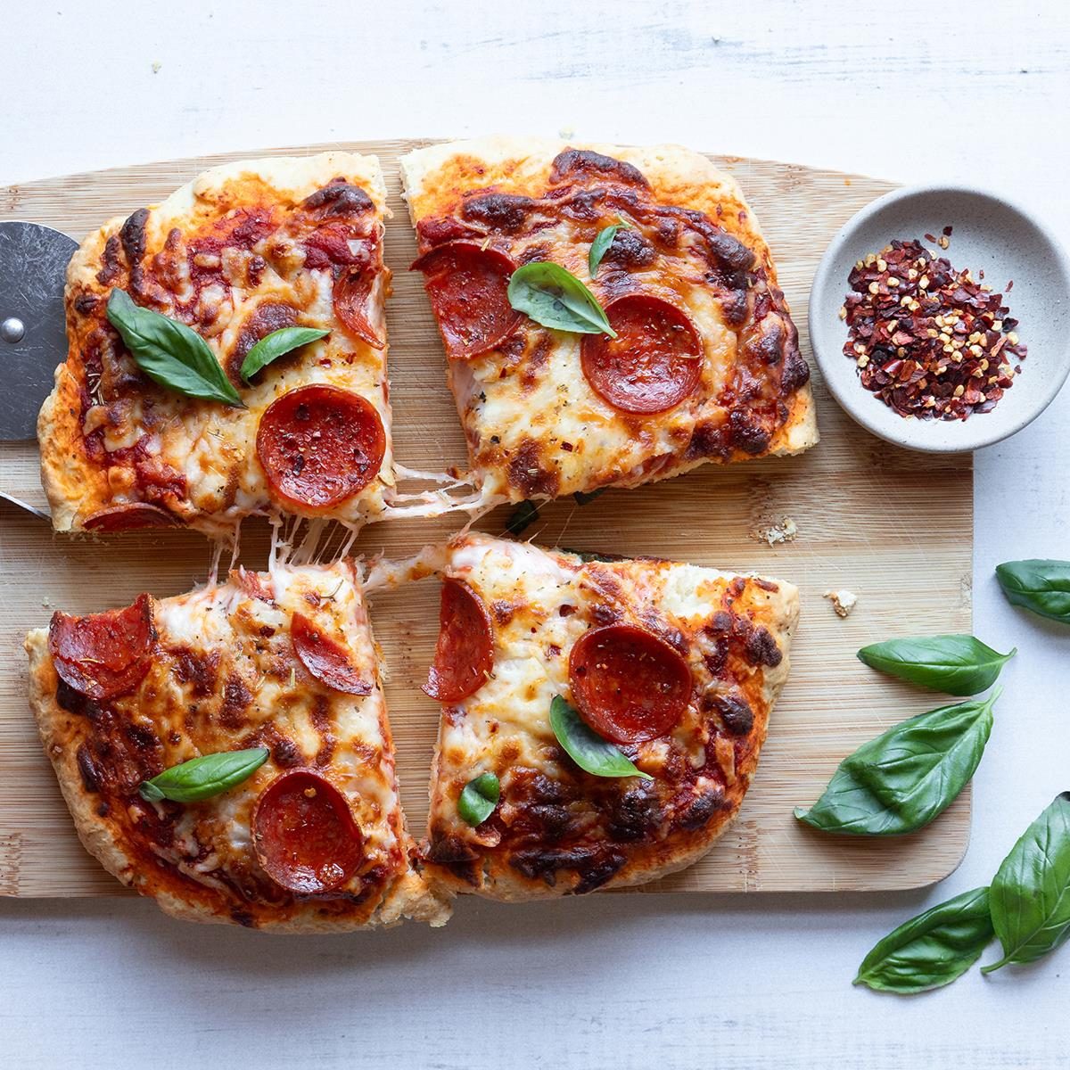 No-Yeast Pizza Dough