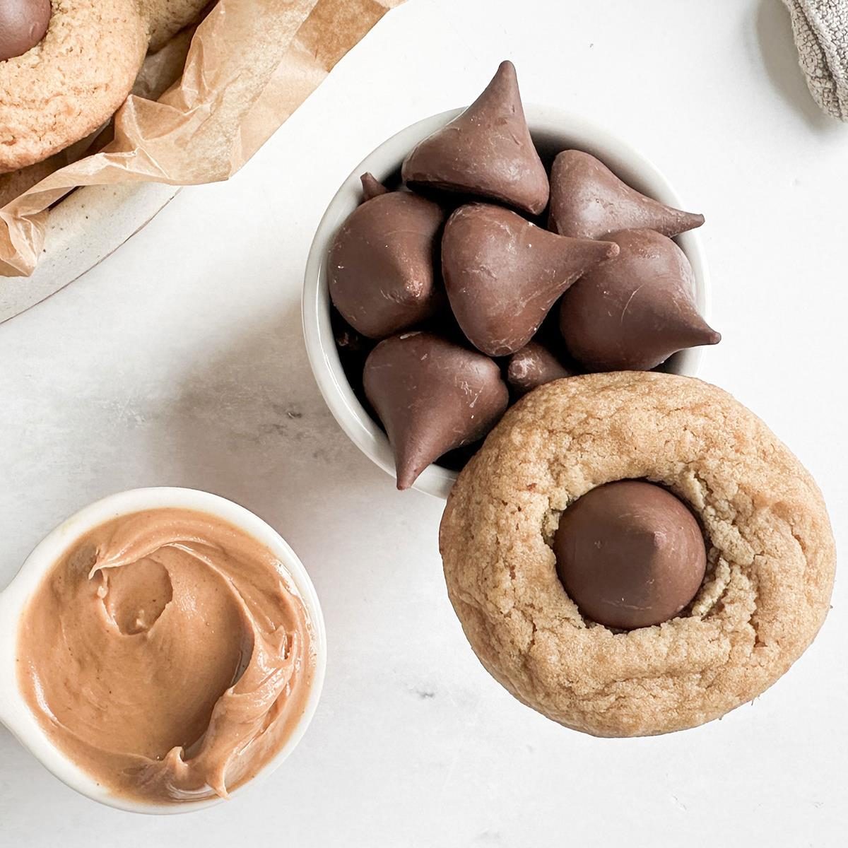 Gluten-Free Peanut Butter Blossoms