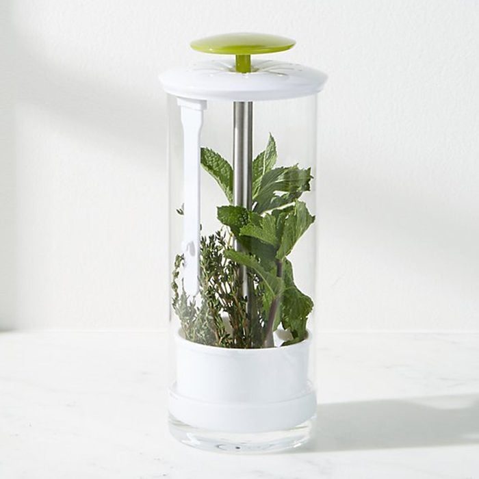 Glass Herb Keeper
