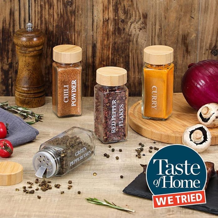 Glass Spice Jars Ecomm Via Amazon.com 