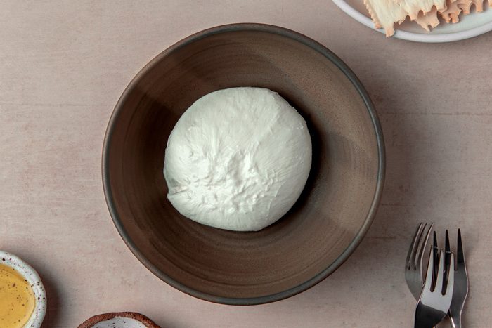 sealed mozarella shell