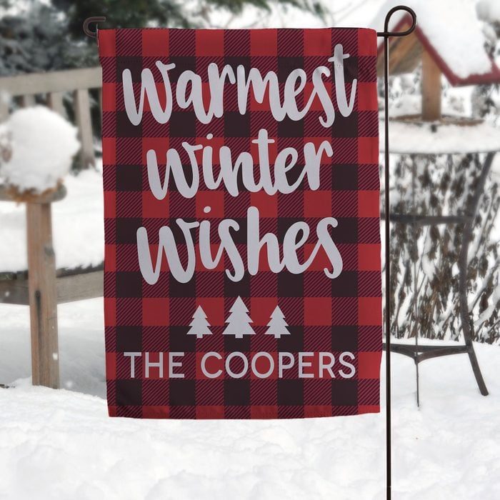 Seasons Greetings Garden Flag