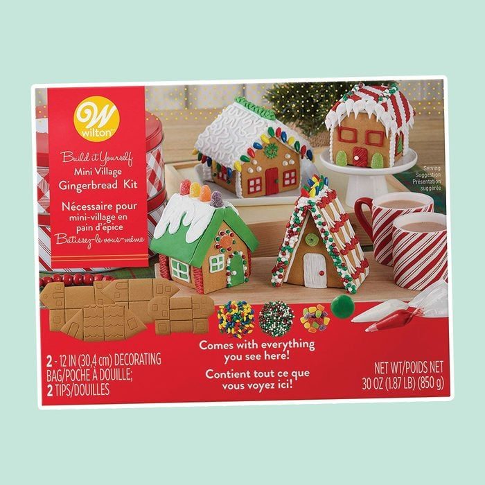 Wilton Build It Yourself Mini Village Gingerbread Decorating Kit 