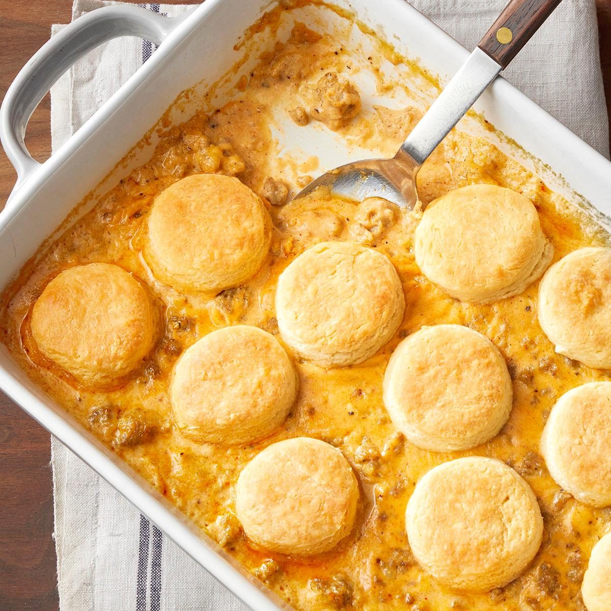 Biscuits and Gravy Casserole