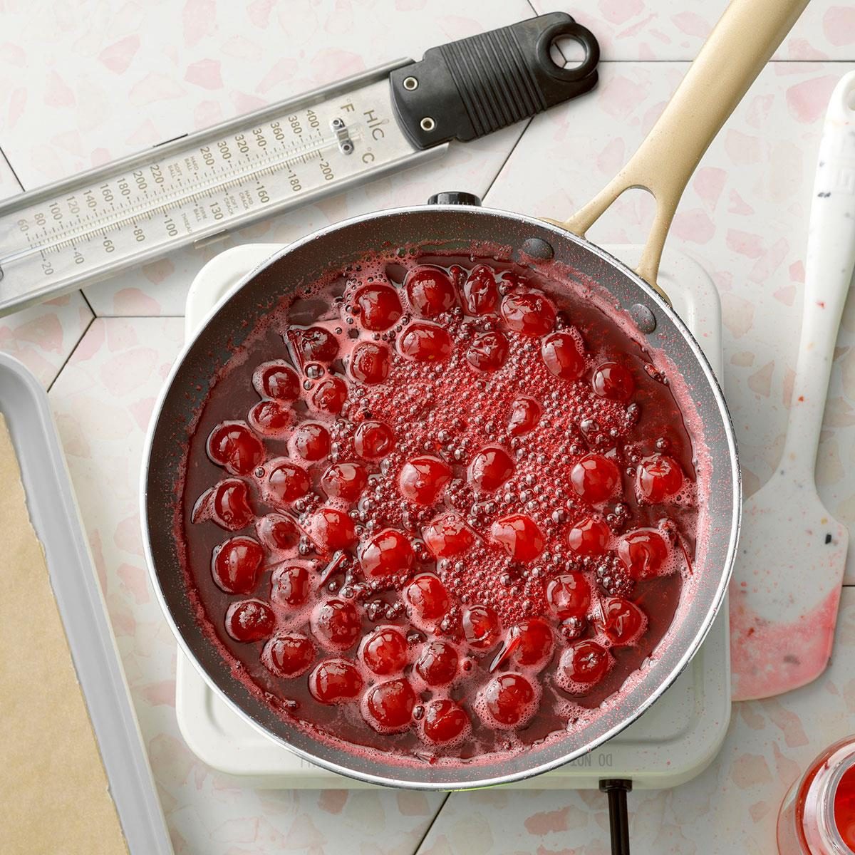 Candied Cherries (Cherries Glacé)