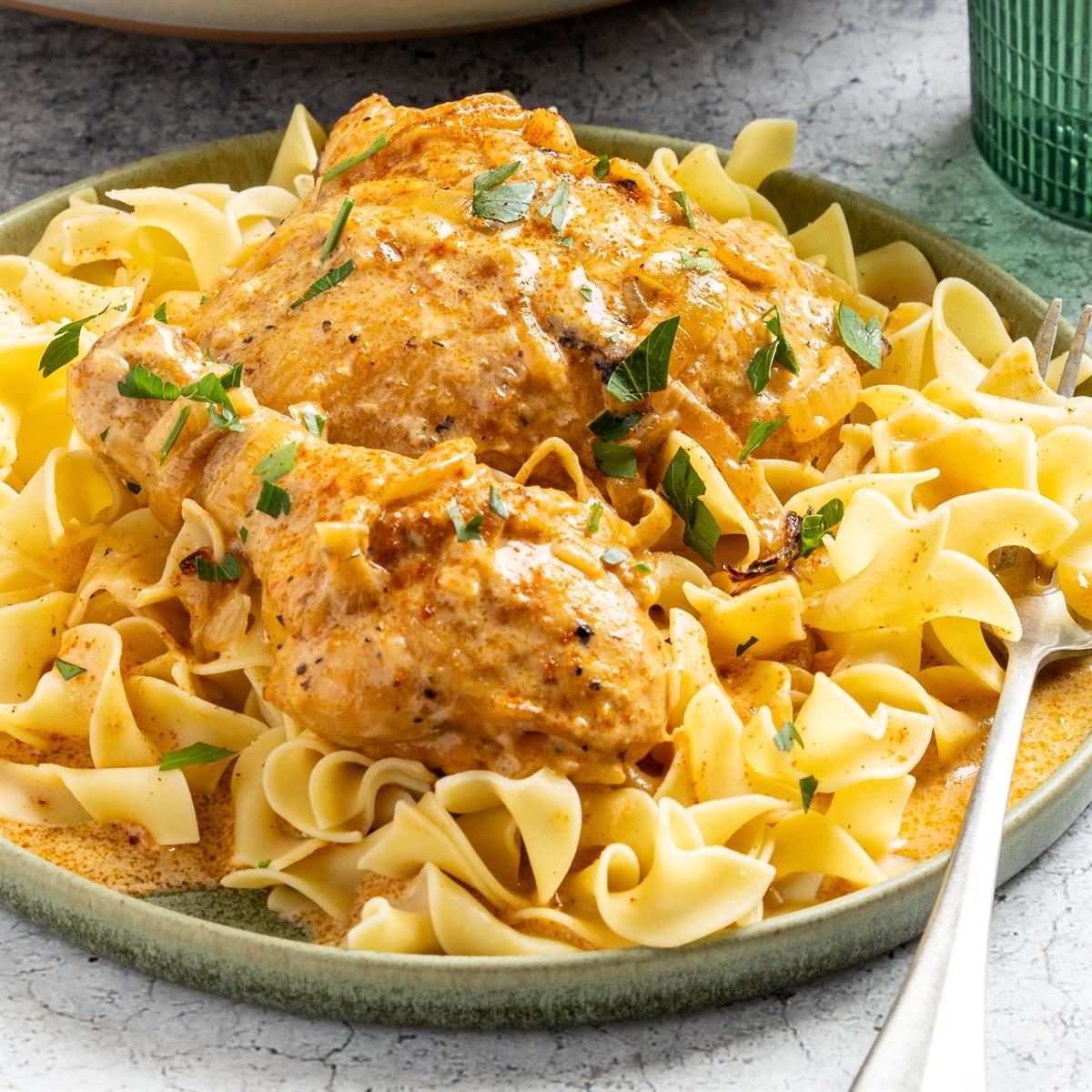 Hungarian Chicken Paprikash