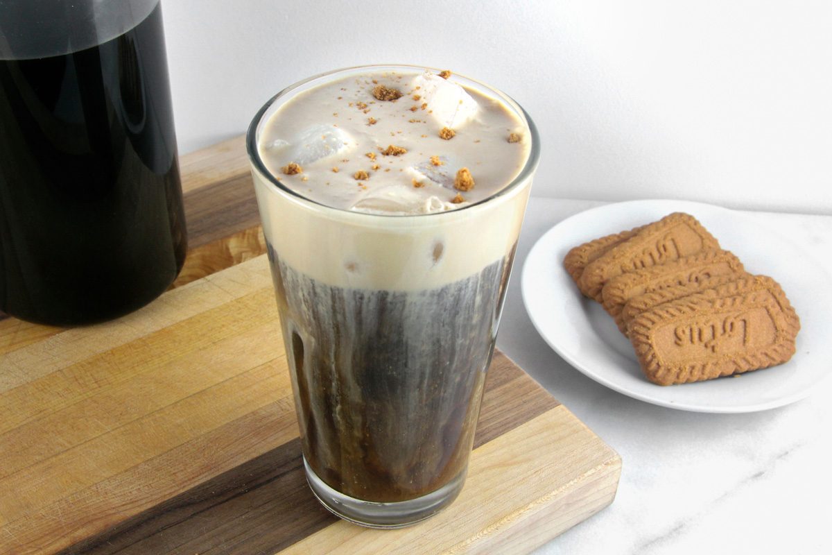 Copycat Dunkin’ Cookie Butter Cold Brew 