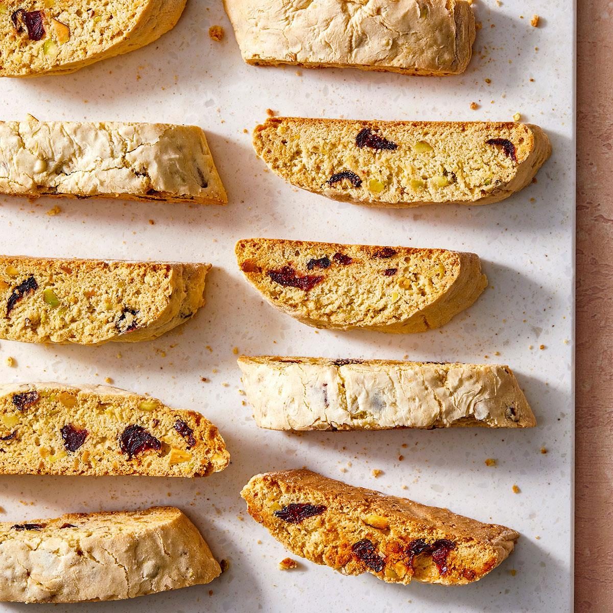 Cranberry Pistachio Biscotti