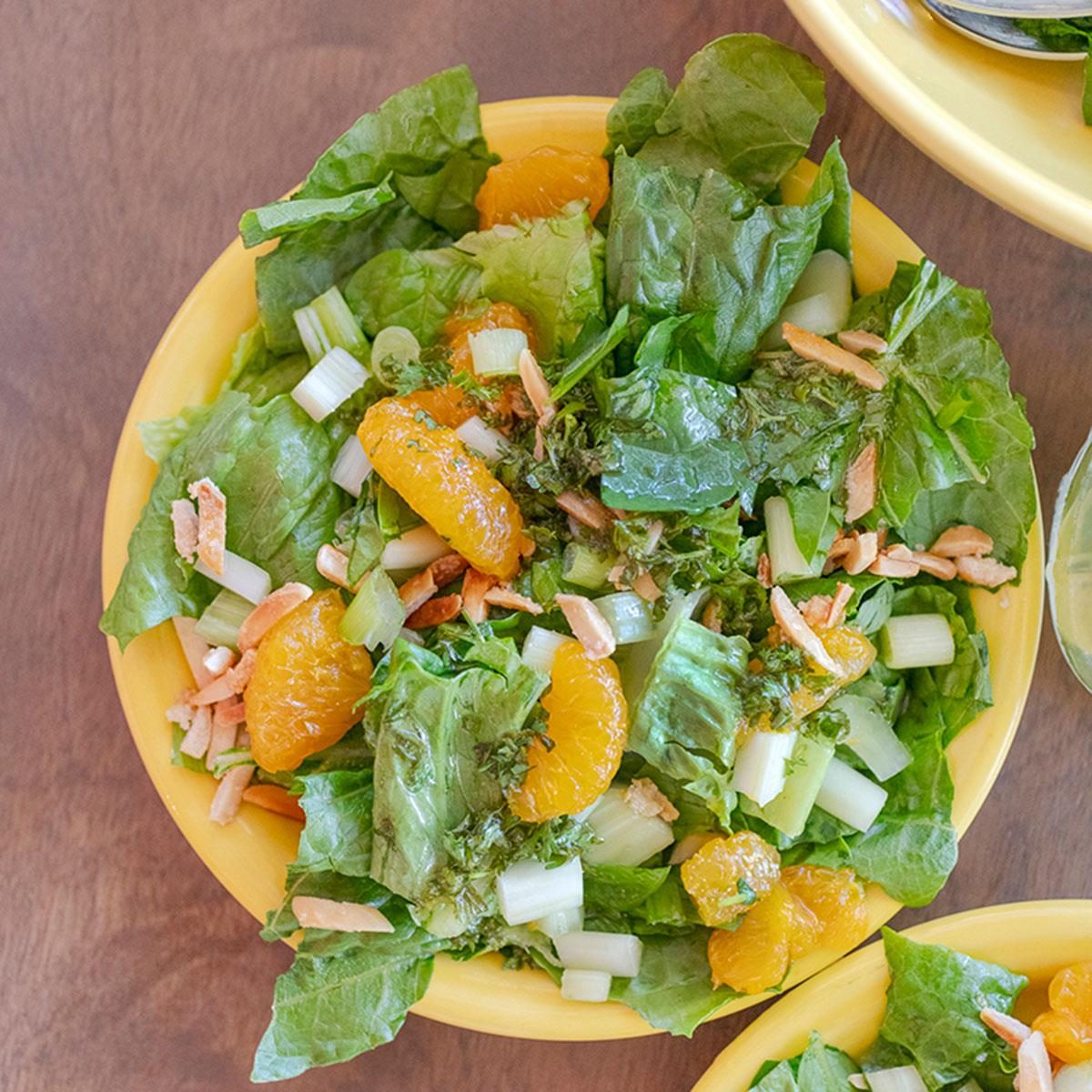 Spinach Salad with Mandarin Oranges