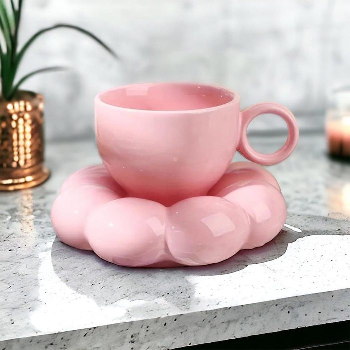 Marshmallow Cup & Saucer