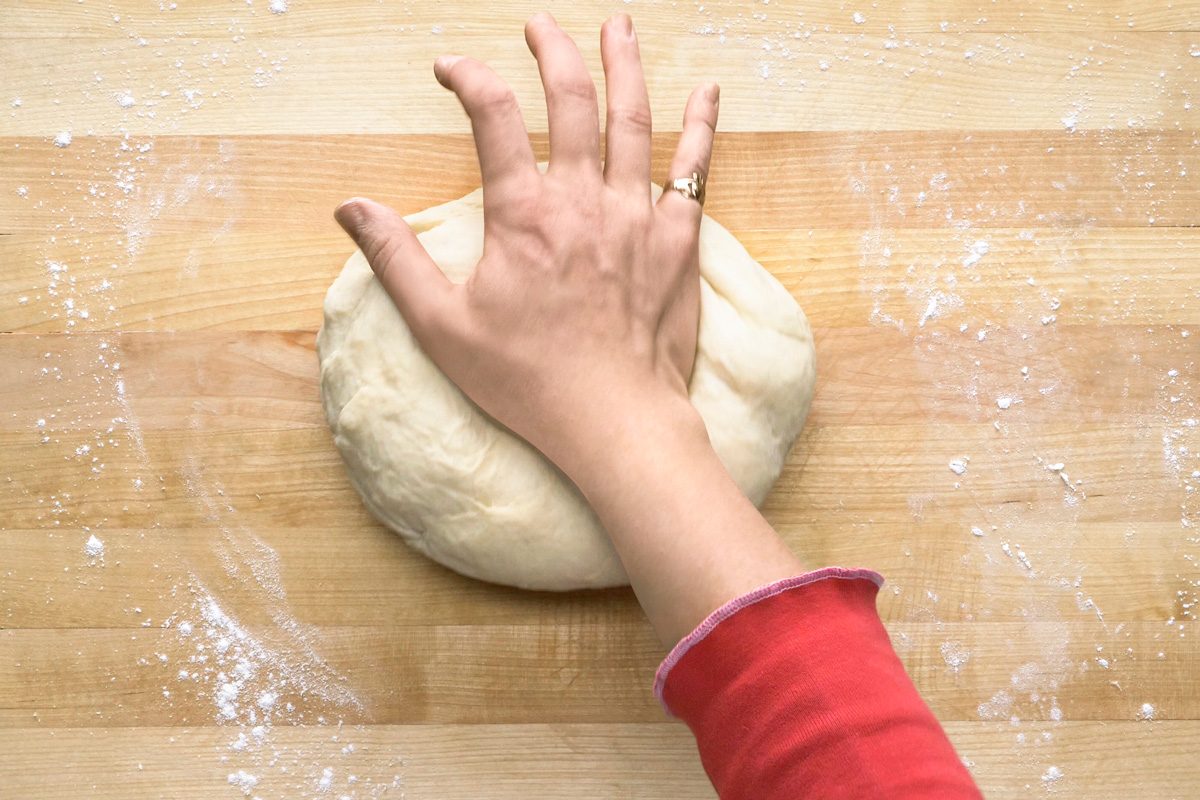 kneading dough