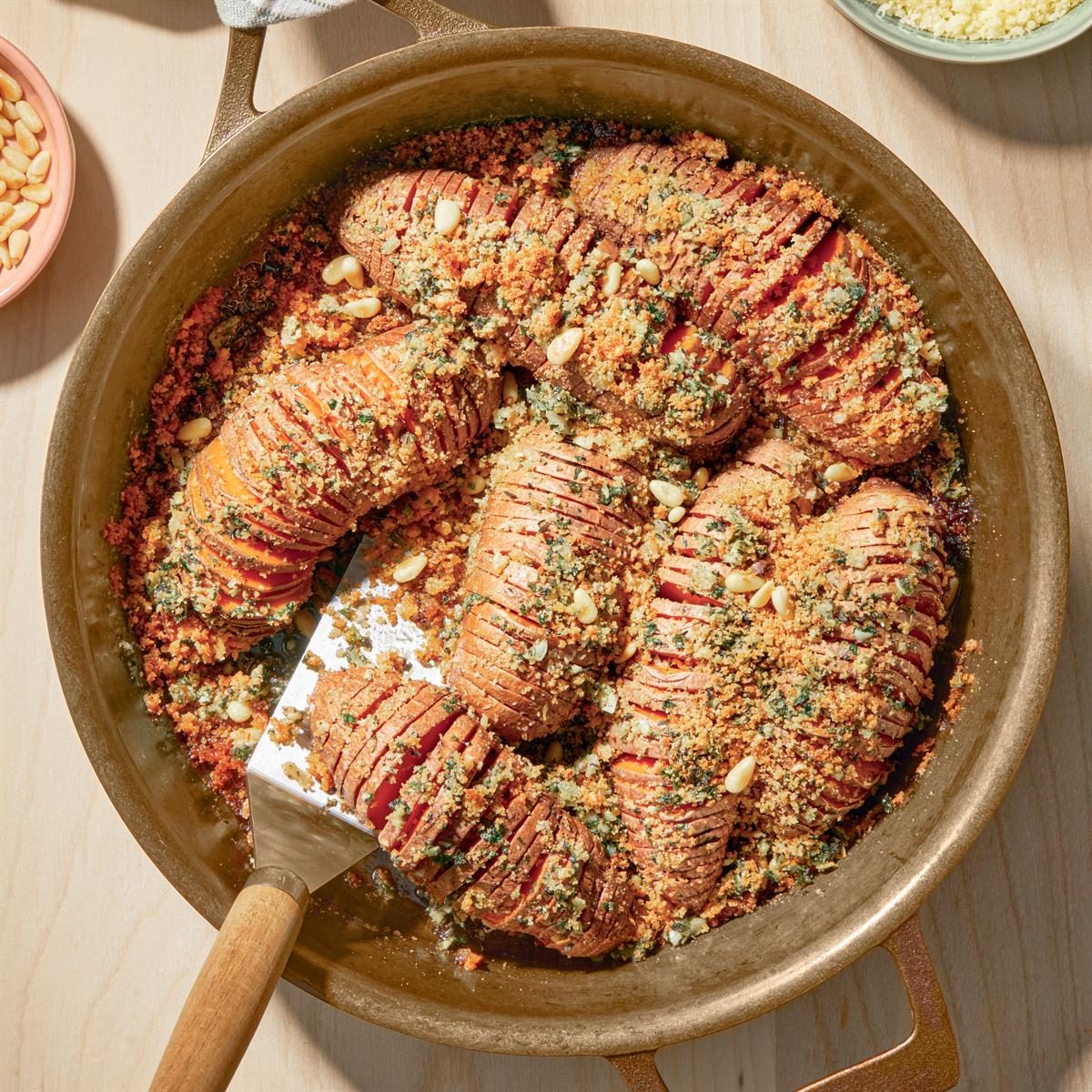 Hasselback Sweet Potatoes