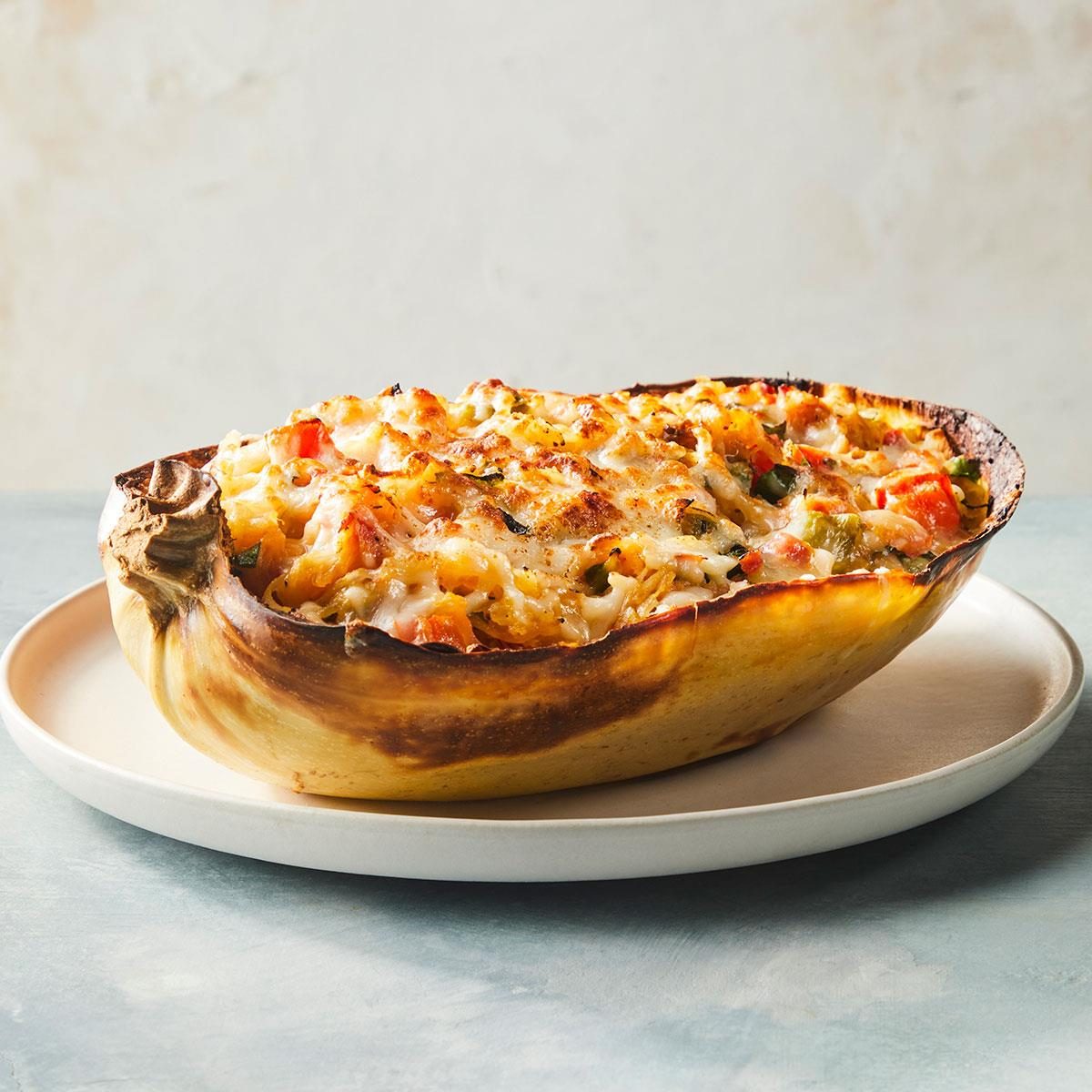 Veggie-Stuffed Spaghetti Squash