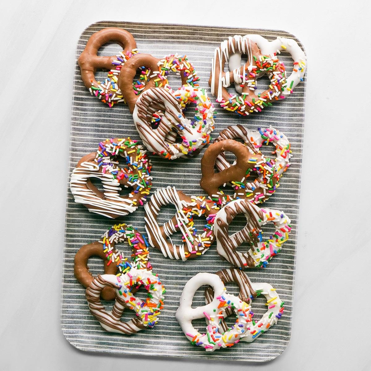 Chocolate-Covered Pretzels