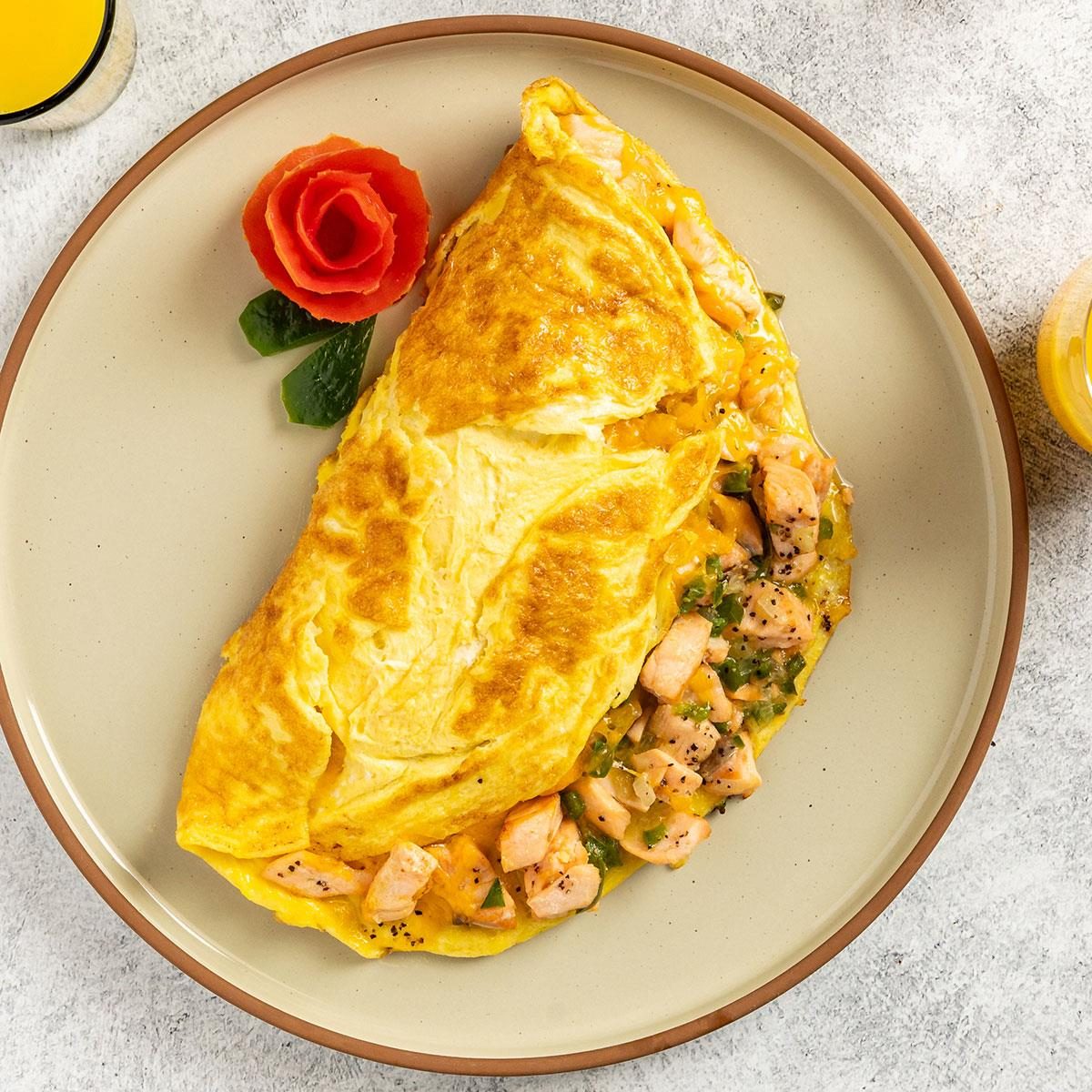 Salmon Omelet