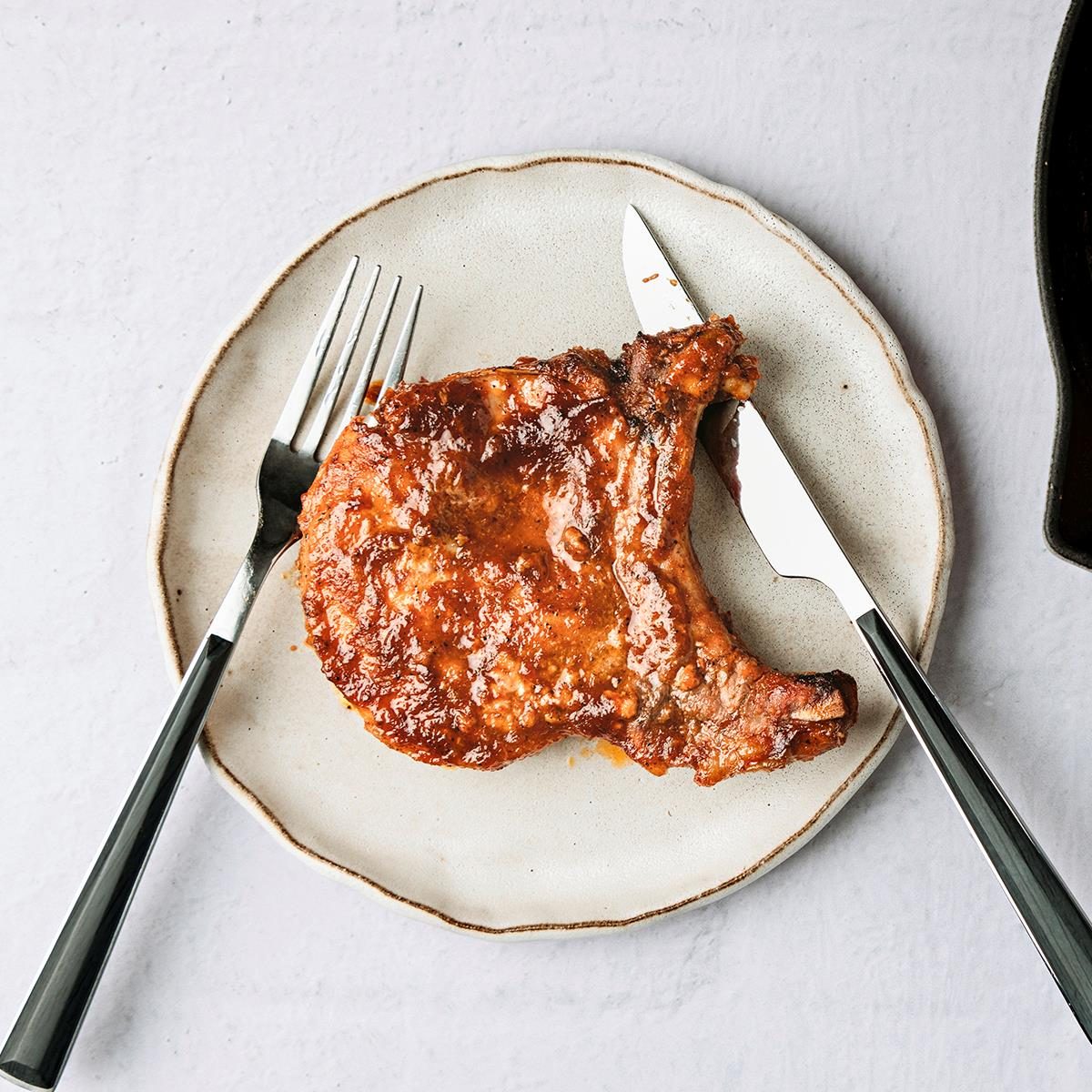Barbecue Pork Chops in the Oven