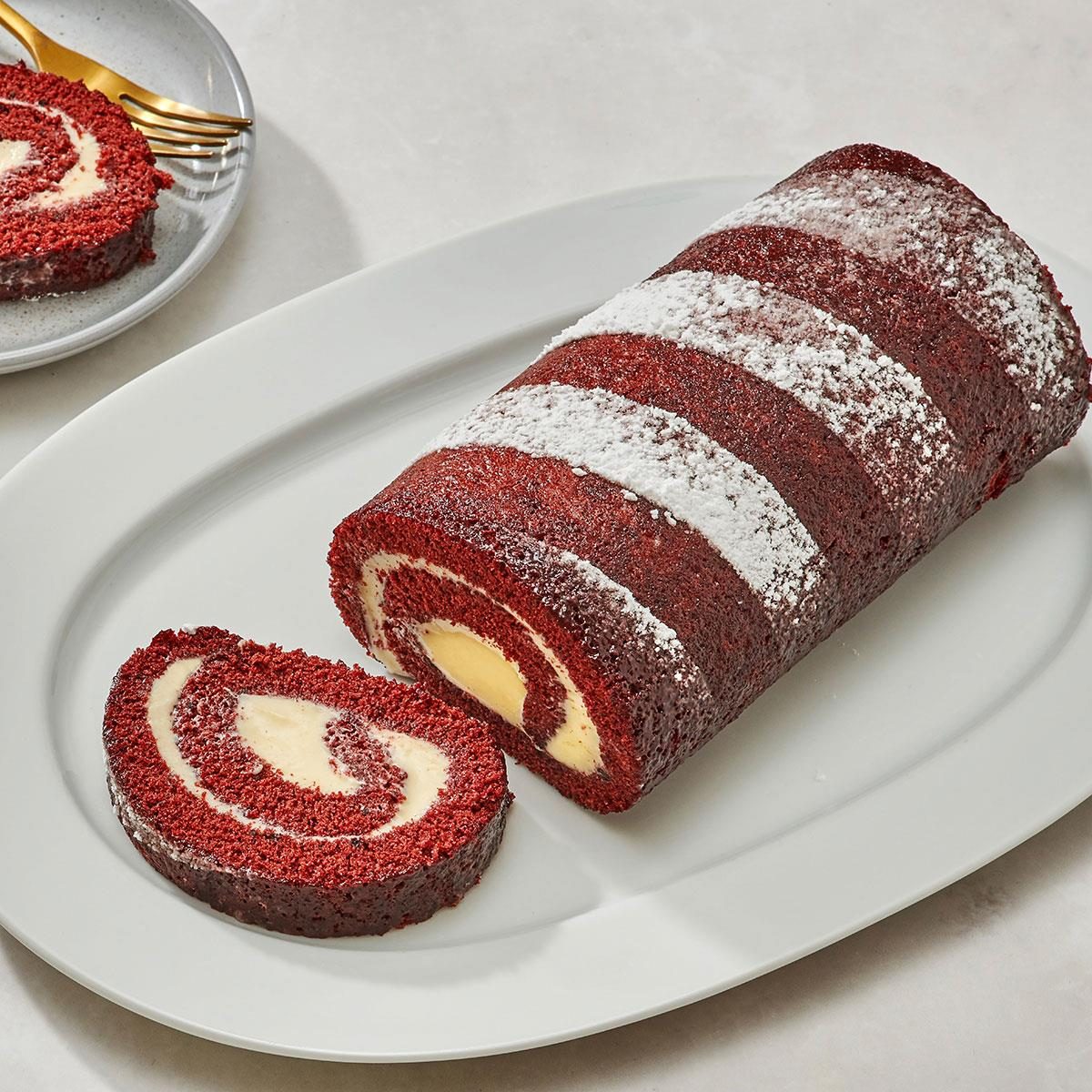 Red Velvet Cake Roll