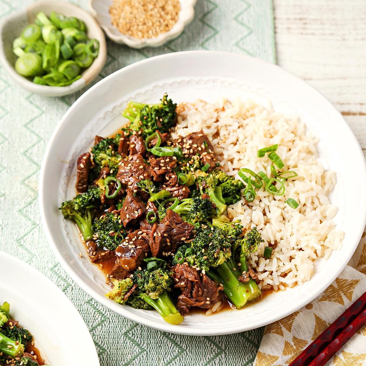 Slow-Cooker Beef and Broccoli