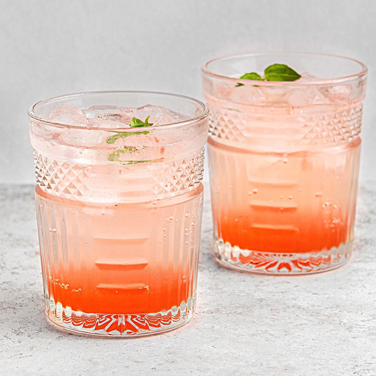 Strawberry-Basil Mocktail