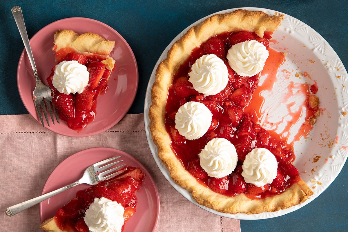 Strawberry Glaze Pie