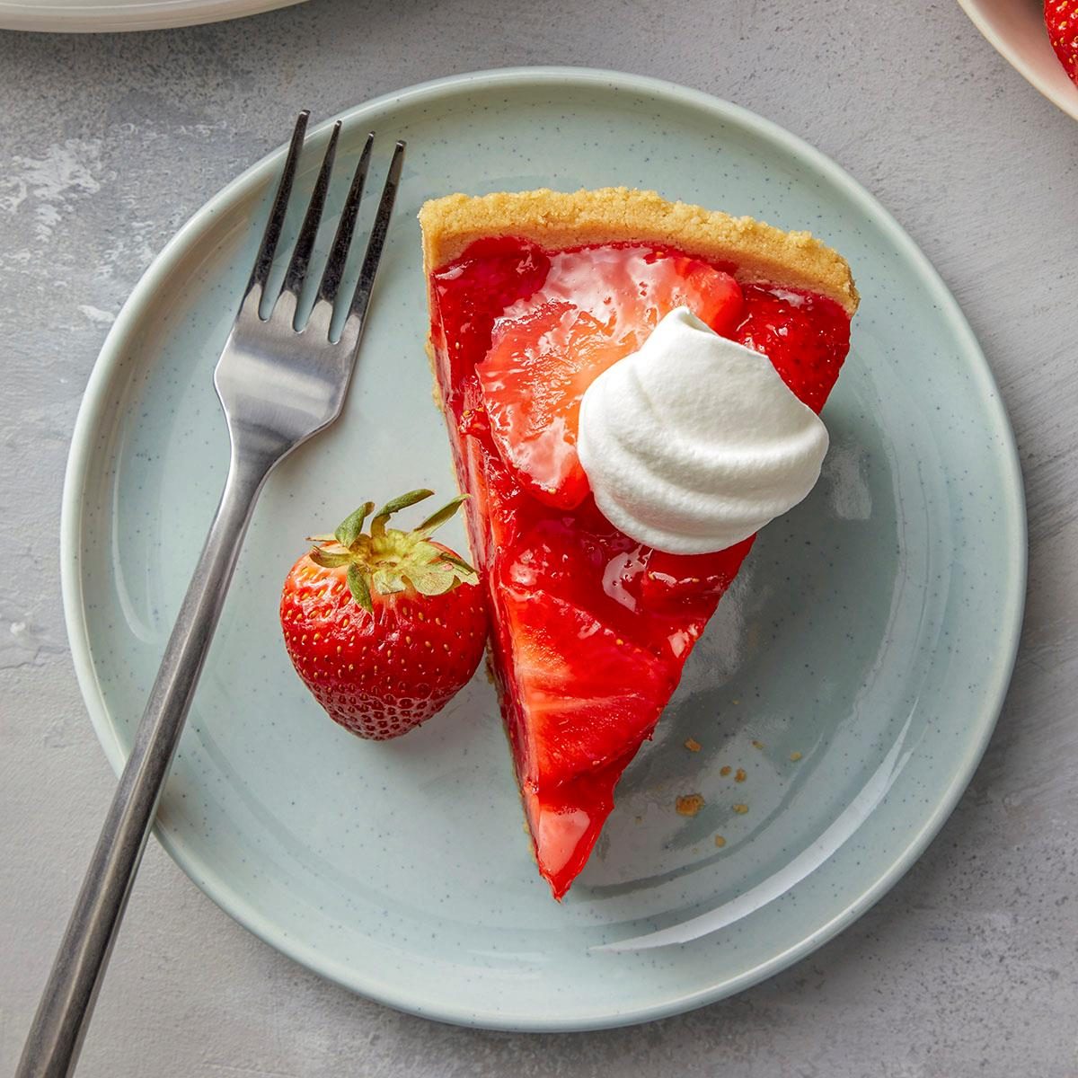 Strawberry Jell-O Pie