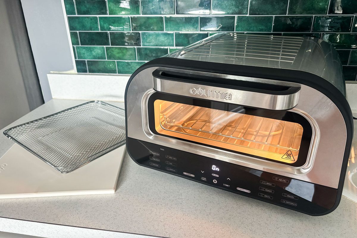 Gourmia All In One Indoor Pizza Oven Air Fryer