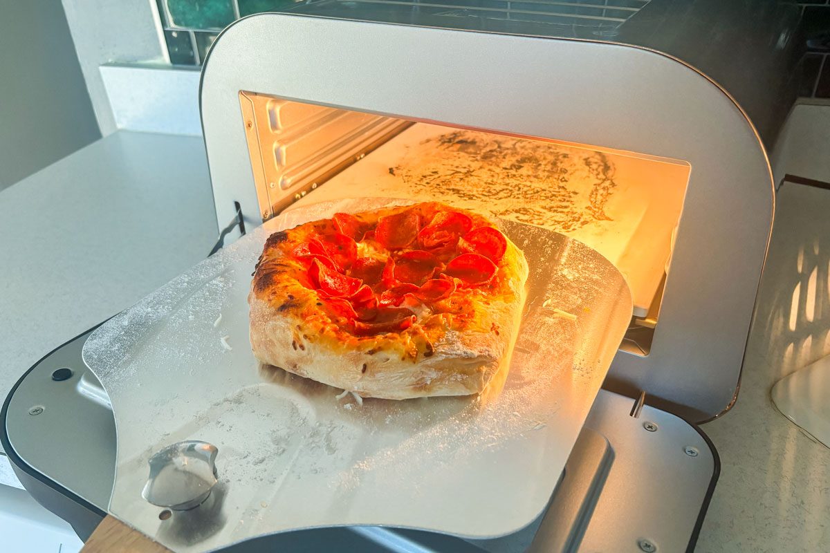 Gourmia All In One Indoor Pizza Oven Air Fryer