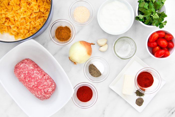 Turkish Pasta Ingredients