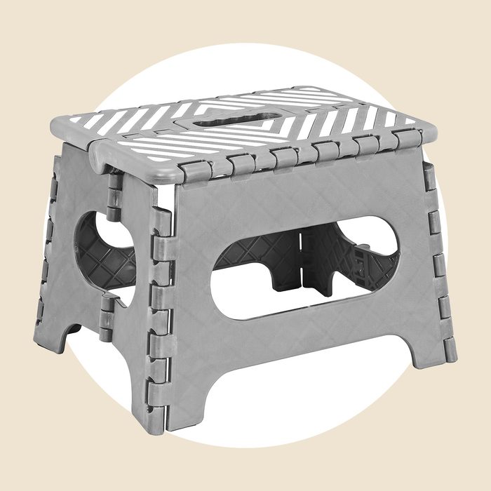 Foldable Kitchen Step Stool Via Walmart.com