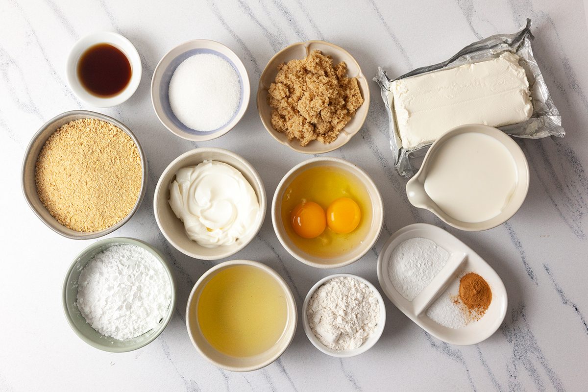 Graham Cracker Cake Ingredients