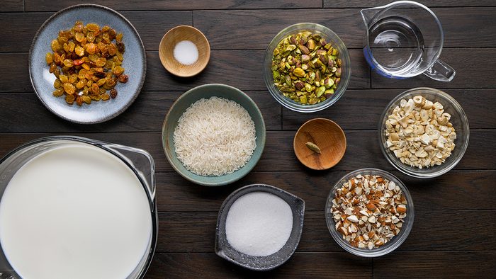 All the ingredients is on the table for the preparations