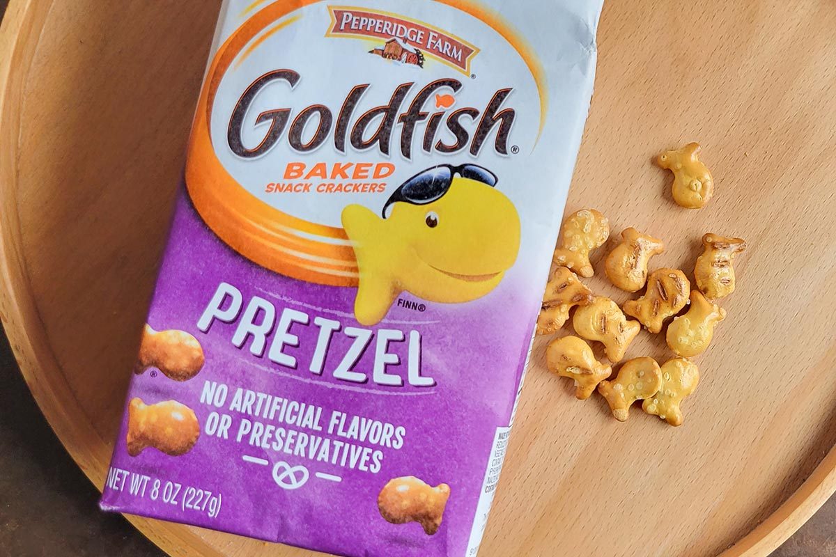 Pretzel Goldfish Flavor