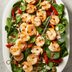 Shrimp Spinach Salad with Hot Bacon Dressing