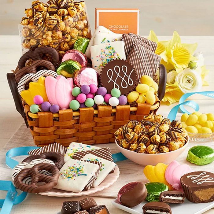 Simply Chocolate Spring Basket