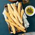 Soft Garlic Breadsticks