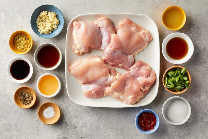 Ingredients for Lemongrass Chicken