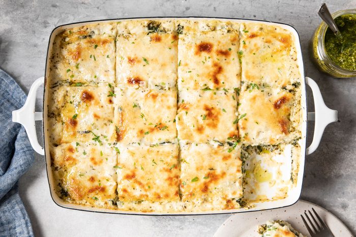 Pesto Lasagna