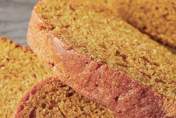 Push shot of Pumpkin Spice Bread