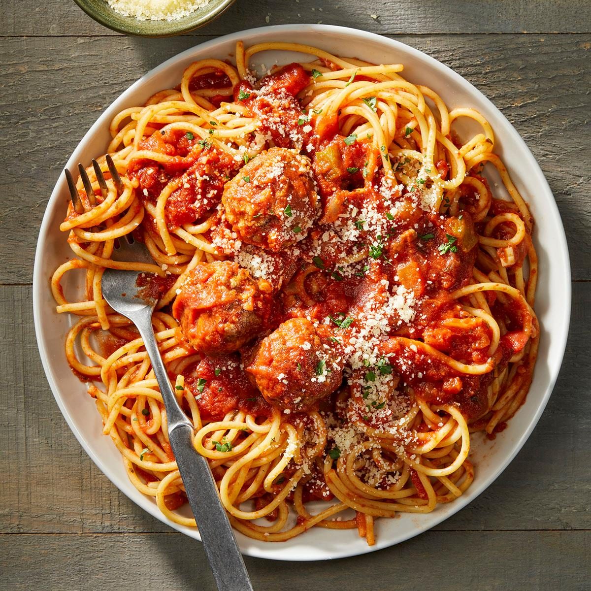 Slow-Cooker Spaghetti and Meatballs