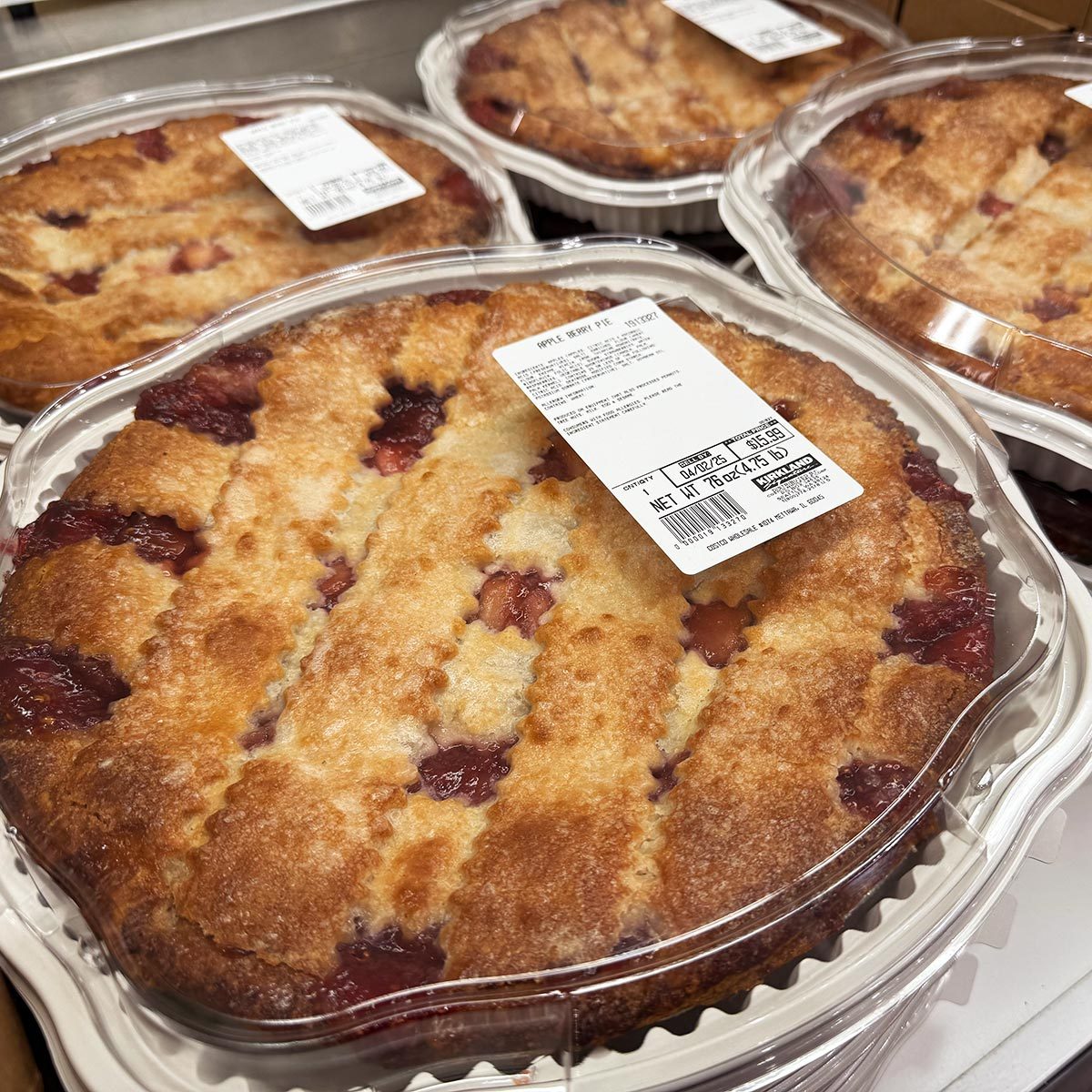 Costco apple berry pie
