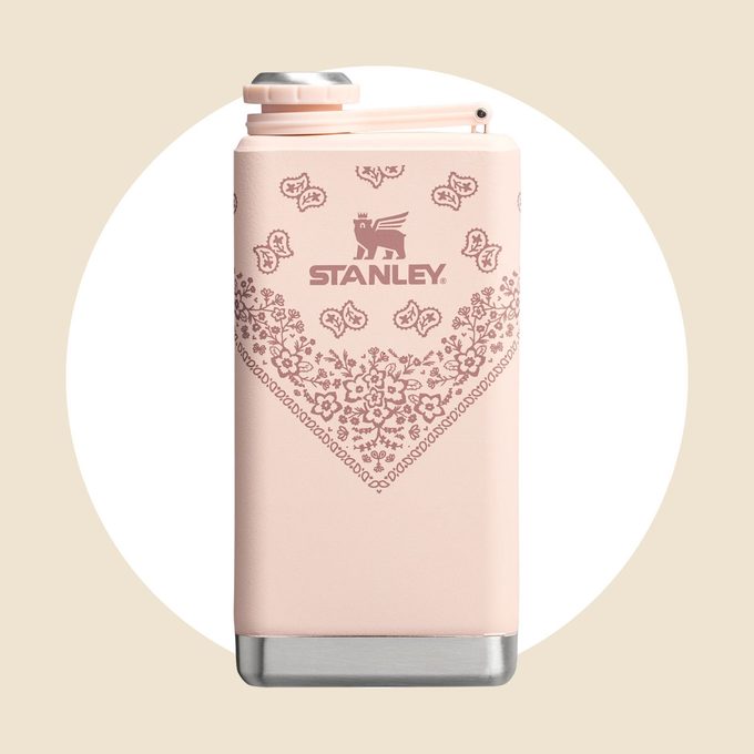 Conch Floral Adventure Pre Party Flask