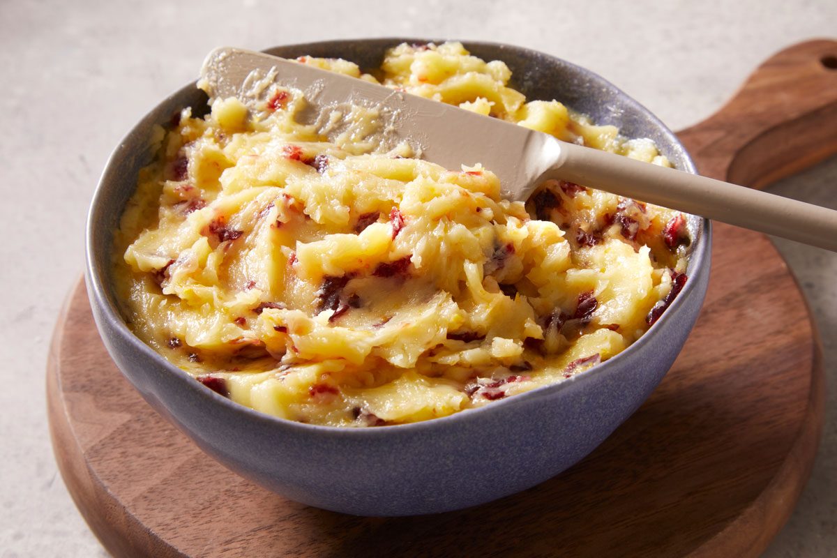 3/4 shot of Cranberry Honey Butter