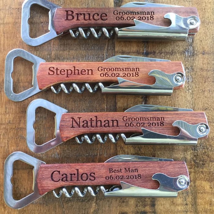 Engraved Bottle Openers