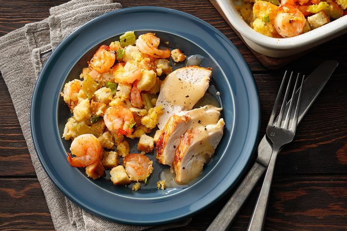 Shrimp Corn Bread Dressing