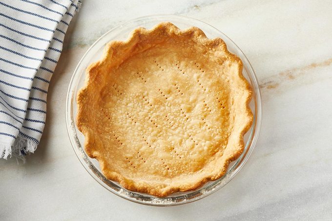 Blind bake pie crust