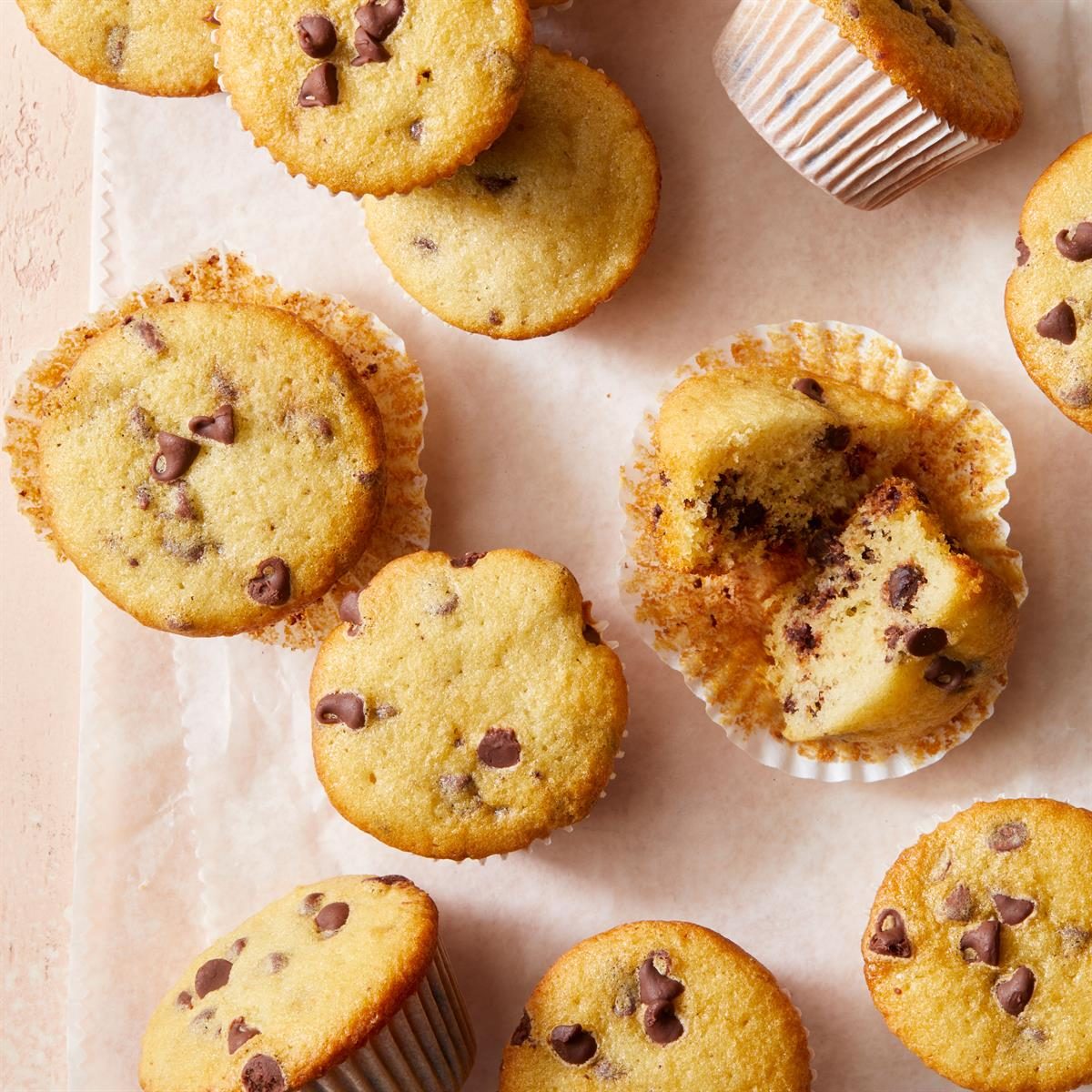 Mini Chocolate Chip Muffins