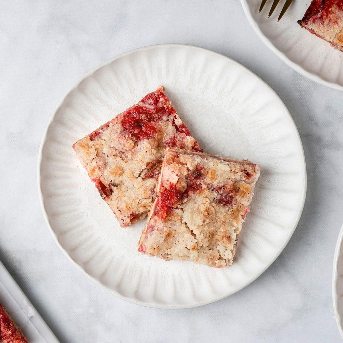 Gluten-Free Rhubarb Bars