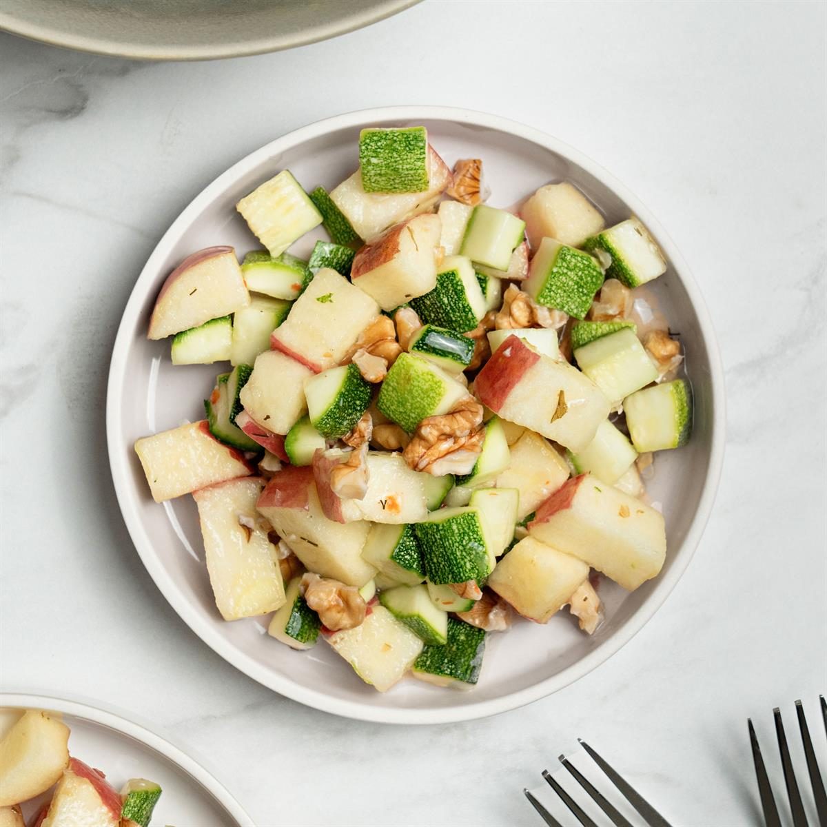 Apple Zucchini Salad