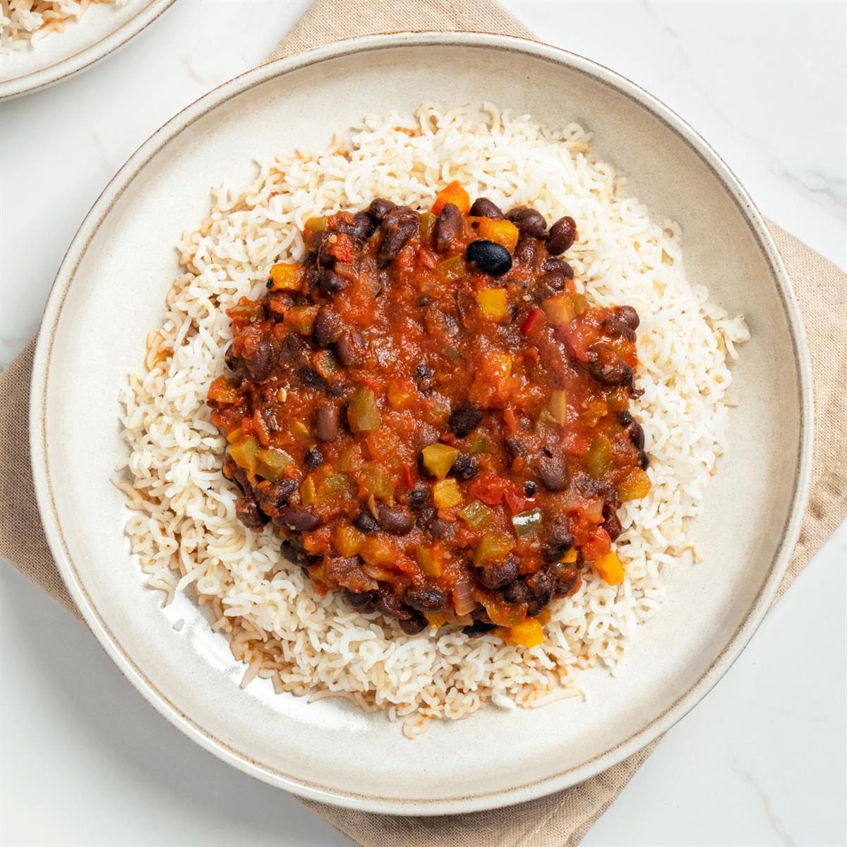 Black Beans and Brown Rice